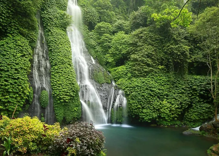 ベッド・アンド・ブレックファスト Rustic Waterfall Cabin Munduk Wanagiri With Pool *